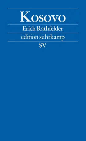 Rathfelder |  Kosovo | Buch |  Sack Fachmedien