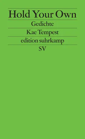 Tempest | Hold Your Own | Buch | 978-3-518-12706-3 | www2.sack.de