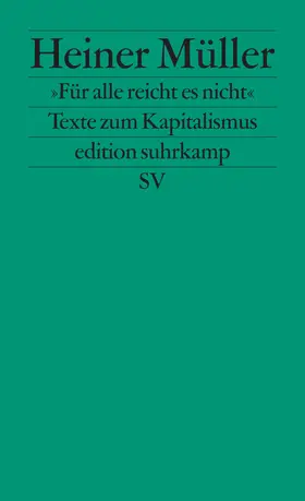 Müller / Pornschlegel |  »Für alle reicht es nicht« | Buch |  Sack Fachmedien