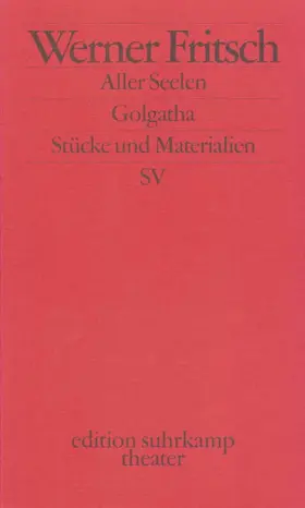 Fritsch |  Aller Seelen/ Golgatha | Buch |  Sack Fachmedien