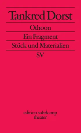 Dorst |  Othoon.  Ein Fragment | Buch |  Sack Fachmedien
