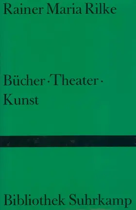 Rilke / Mises |  Bücher. Theater. Kunst | Buch |  Sack Fachmedien