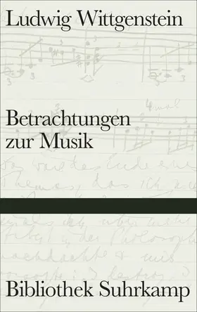 Wittgenstein / Zimmermann |  Betrachtungen zur Musik | Buch |  Sack Fachmedien