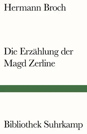 Broch |  Die Erzählung der Magd Zerline | Buch |  Sack Fachmedien