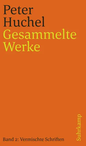 Huchel / Vieregg |  Vermischte Schriften | Buch |  Sack Fachmedien