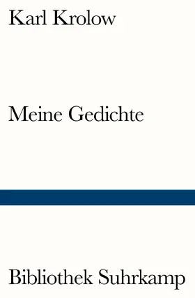 Krolow |  Meine Gedichte | Buch |  Sack Fachmedien