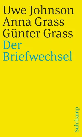 Johnson / Grass / Barnert |  Der Briefwechsel | Buch |  Sack Fachmedien