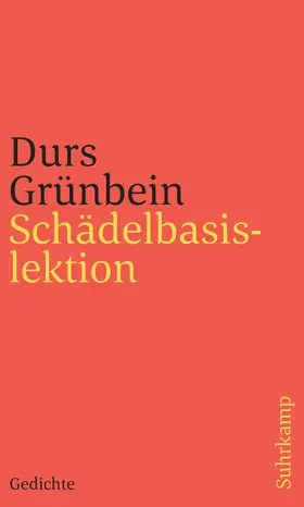 Grünbein |  Schädelbasislektion | Buch |  Sack Fachmedien
