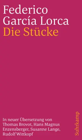 García Lorca |  Die Stücke | Buch |  Sack Fachmedien