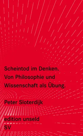 Sloterdijk |  Scheintod im Denken | Buch |  Sack Fachmedien