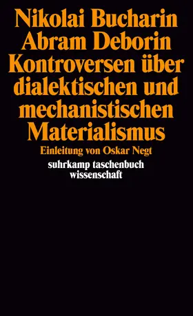  Nikolai Bucharin/ Abram Deborin. Kontroversen über dialektischen und mechanistischen Materialismus | Buch |  Sack Fachmedien