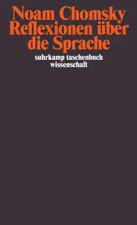 Chomsky |  Reflexionen über die Sprache | Buch |  Sack Fachmedien