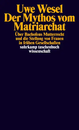 Wesel |  Der Mythos vom Matriarchat | Buch |  Sack Fachmedien