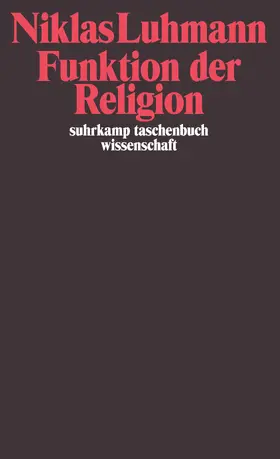 Luhmann | Funktion der Religion | Buch | 978-3-518-28007-2 | sack.de