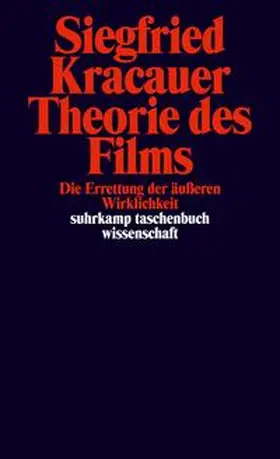 Kracauer / Witte |  Theorie des Films | Buch |  Sack Fachmedien