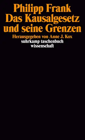 Frank / Kox |  Das Kausalgesetz und seine Grenzen | Buch |  Sack Fachmedien