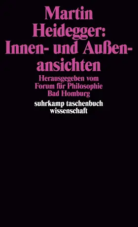 Rohs / Forum für Philosophie Bad Homburg / Blasche |  Martin Heidegger: Innen- und Außenansichten | Buch |  Sack Fachmedien