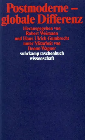 Gumbrecht / Weimann |  Postmoderne – globale Differenz | Buch |  Sack Fachmedien