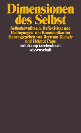 Pape / Kienzle |  Dimensionen des Selbst | Buch |  Sack Fachmedien