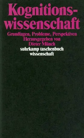 Münch |  Kognitionswissenschaft | Buch |  Sack Fachmedien