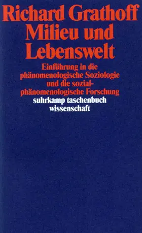 Grathoff | Milieu und Lebenswelt | Buch | 978-3-518-28745-3 | sack.de