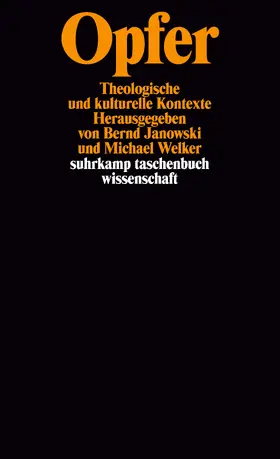 Janowski / Welker |  Opfer | Buch |  Sack Fachmedien