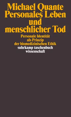 Quante |  Personales Leben und menschlicher Tod | Buch |  Sack Fachmedien