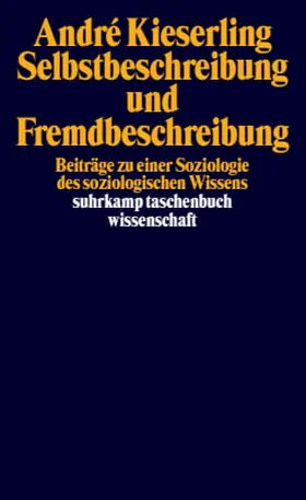 Kieserling |  Selbstbeschreibung und Fremdbeschreibung | Buch |  Sack Fachmedien