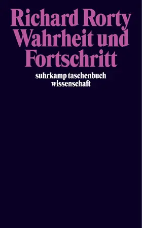 Rorty |  Wahrheit und Fortschritt | Buch |  Sack Fachmedien