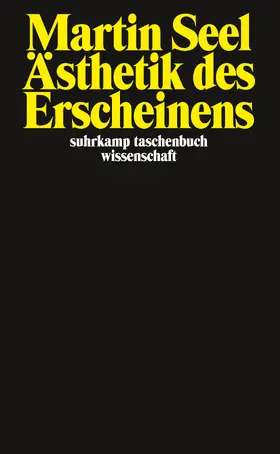 Seel |  Ästhetik des Erscheinens | Buch |  Sack Fachmedien