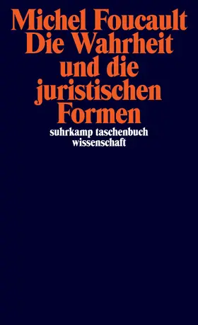 Foucault |  Die Wahrheit und die juristischen Formen | Buch |  Sack Fachmedien