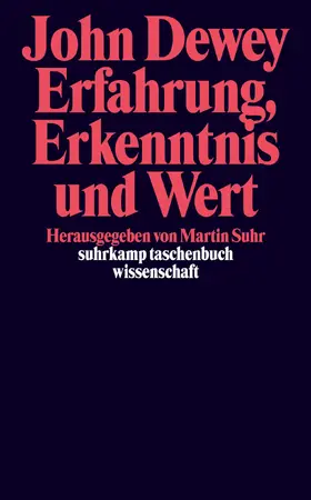 Suhr / Dewey |  Erfahrung, Erkenntnis und Wert | Buch |  Sack Fachmedien