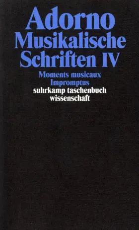 Adorno |  Gesammelte Schriften in 20 Bänden | Buch |  Sack Fachmedien