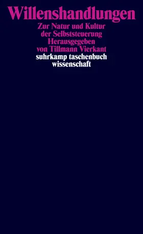 Vierkant |  Willenshandlungen | Buch |  Sack Fachmedien
