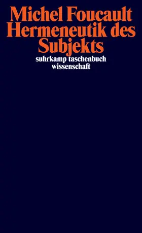 Foucault / Ewald / Fontana |  Hermeneutik des Subjekts | Buch |  Sack Fachmedien