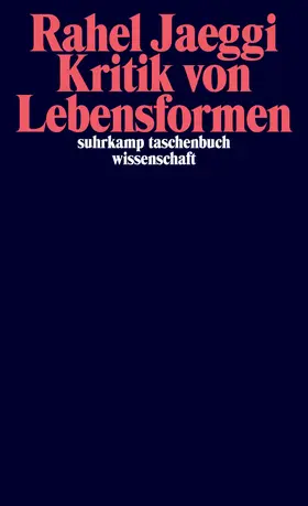 Jaeggi |  Kritik von Lebensformen | Buch |  Sack Fachmedien