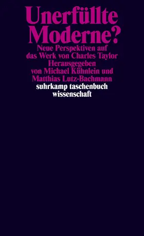 Kühnlein / Lutz-Bachmann |  Unerfüllte Moderne? | Buch |  Sack Fachmedien