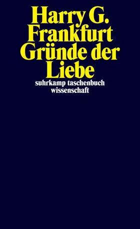 Frankfurt |  Gründe der Liebe | Buch |  Sack Fachmedien