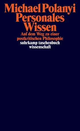 Polanyi / Ladewig |  Personales Wissen | Buch |  Sack Fachmedien