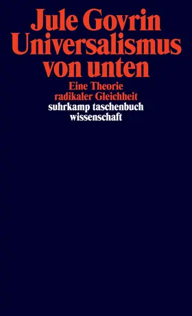 Govrin |  Universalismus von unten | Buch |  Sack Fachmedien
