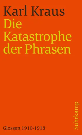 Kraus / Wagenknecht |  Schriften in den suhrkamp taschenbüchern. Zweite Abteilung. Acht Bände | Buch |  Sack Fachmedien