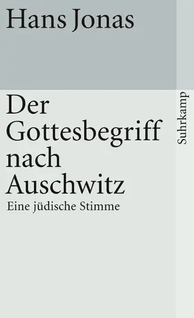 Jonas |  Der Gottesbegriff nach Auschwitz | Buch |  Sack Fachmedien