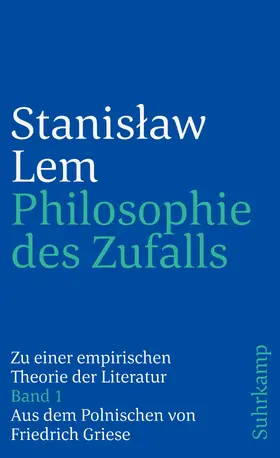 Lem |  Philosophie des Zufalls | Buch |  Sack Fachmedien