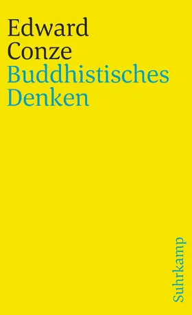 Conze |  Buddhistisches Denken | Buch |  Sack Fachmedien