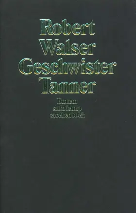 Walser | Geschwister Tanner | Buch | 978-3-518-39224-9 | www2.sack.de
