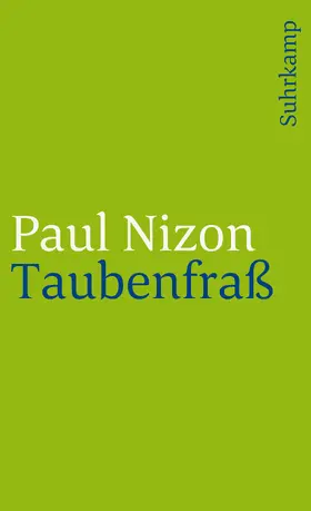 Nizon |  Taubenfraß | Buch |  Sack Fachmedien