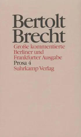 Brecht / Müller / Hecht |  Werke. Große kommentierte Berliner und Frankfurter Ausgabe. 30 Bände (in 32 Teilbänden) und ein Registerband | Buch |  Sack Fachmedien