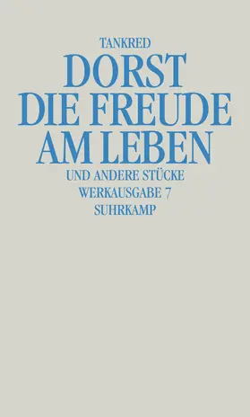 Dorst |  Werkausgabe | Buch |  Sack Fachmedien