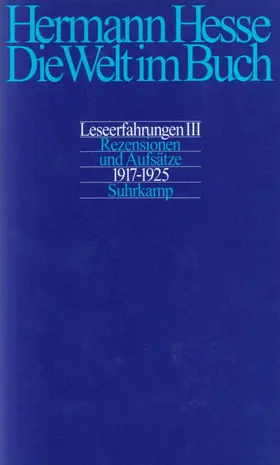 Hesse / Michels |  Die Welt im Buch | Buch |  Sack Fachmedien