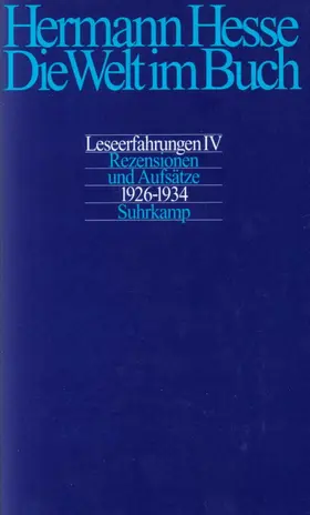 Hesse / Michels |  Die Welt im Buch | Buch |  Sack Fachmedien